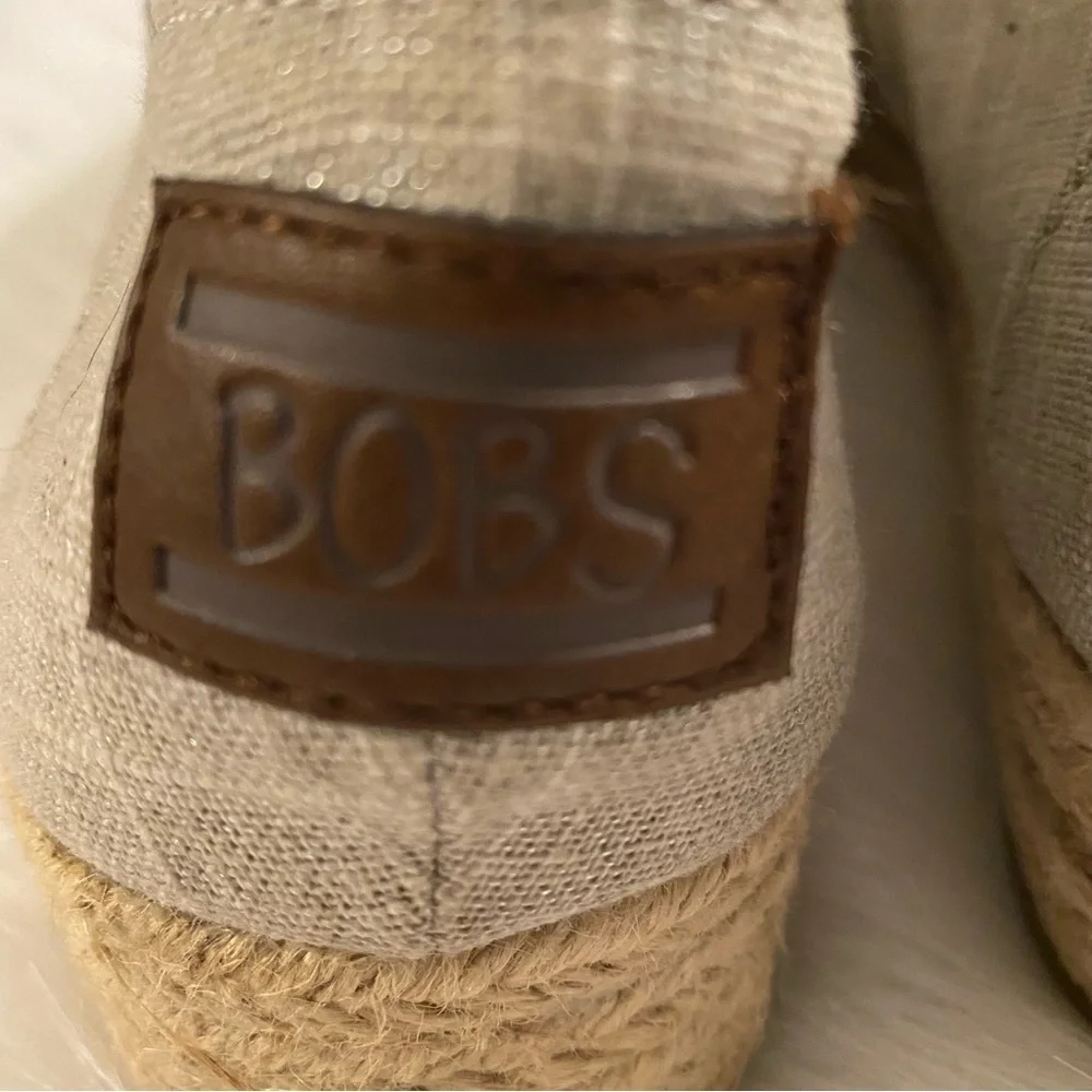 BOBS from Skechers Tan Wedge Shoes with Versatile Design‎ Womens 10